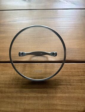Ninja Foodie Glass Stock Pot Lid with Stainless Steel Handle 6 Inch